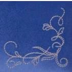 フィットちゃんロマンティックガールの大マチの唐草模様の刺繍