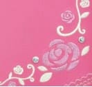 ロイヤルローズプルミエール大マチのバラの刺繍