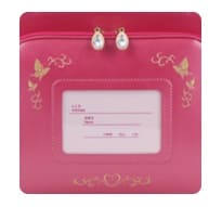 ファラーシャの前ポケットのデザイン