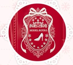 大マチのガラスの靴の箔押し